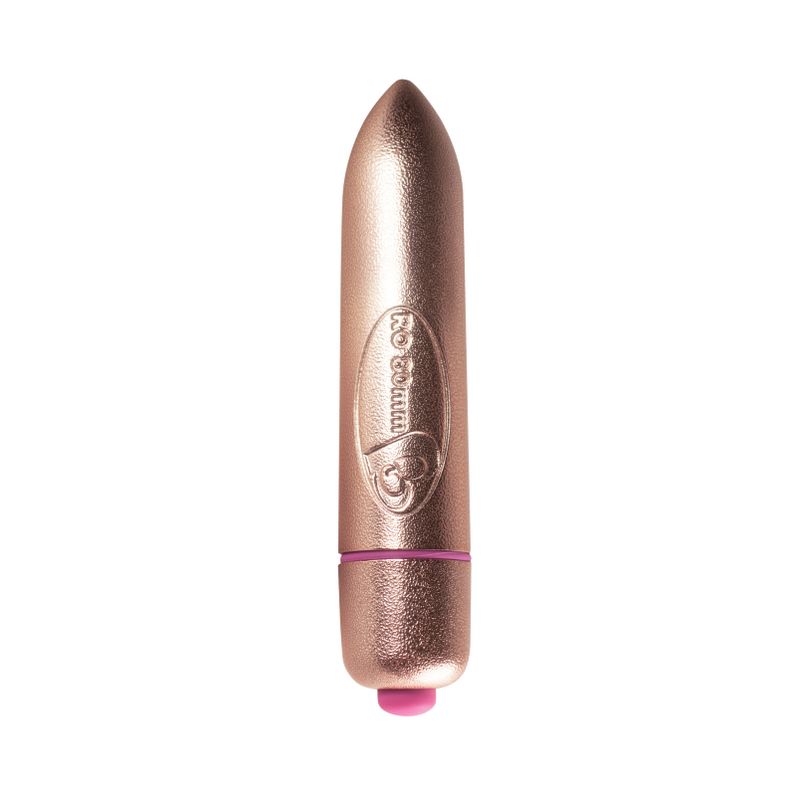 RO-80mm 7 Speed Precious Rose Gold Vibrating Bullet image 3