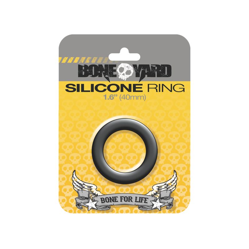Boneyard Silicone Ring 40mm Black image 3