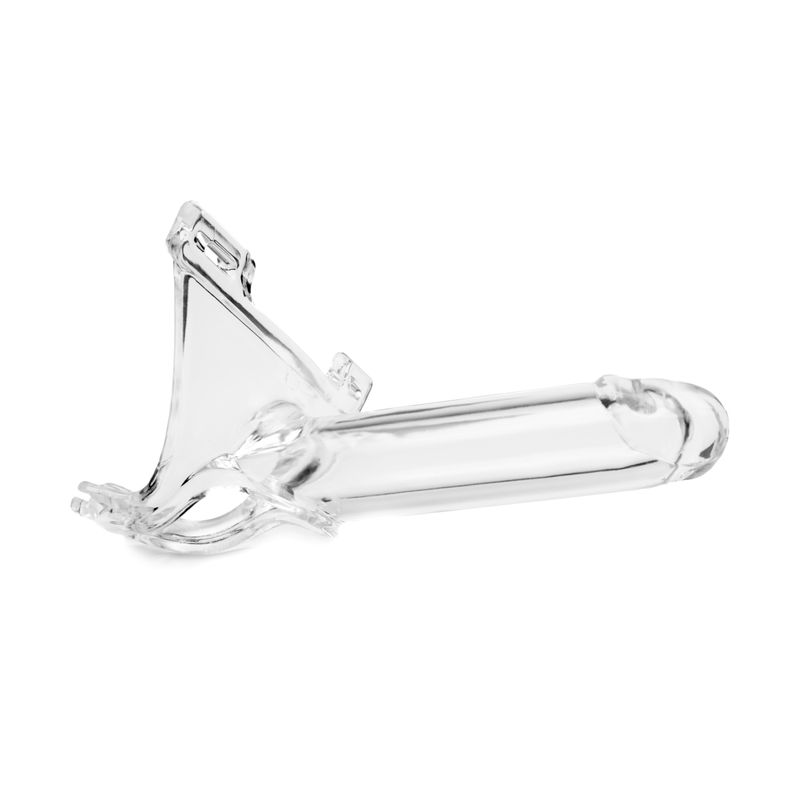 Zoro Knight 6in Hollow Shaft Clear Strap On image 1