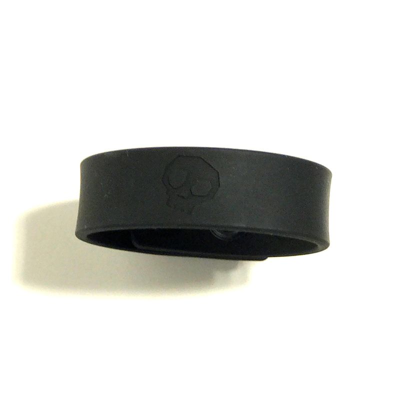 Boneyard Silicone Cock Strap - 3 Snap Ring - Black image 1