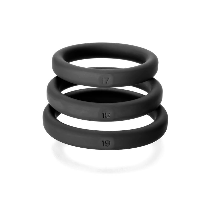 Xact-Fit Silicone Rings Large 3 Ring Kit image 1