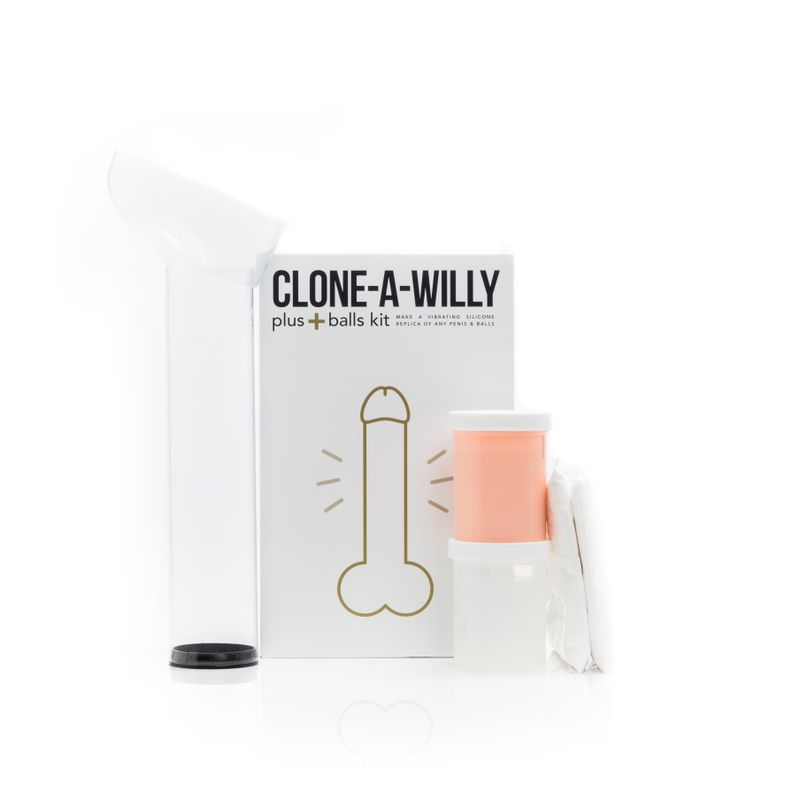 Clone a Willy Plus Balls Kit Light Skin Tone image 2