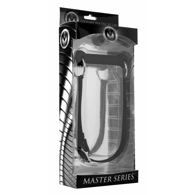 Mr Ed Locking Silicone Bit Gag image 1