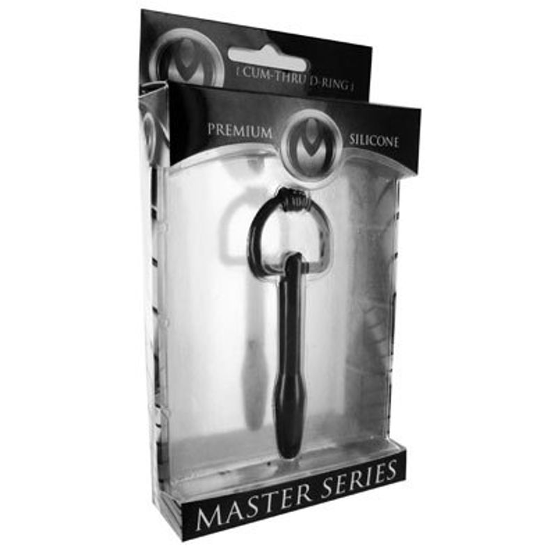 The Hallows Cum-Thru D-Ring Penis Plug image 1