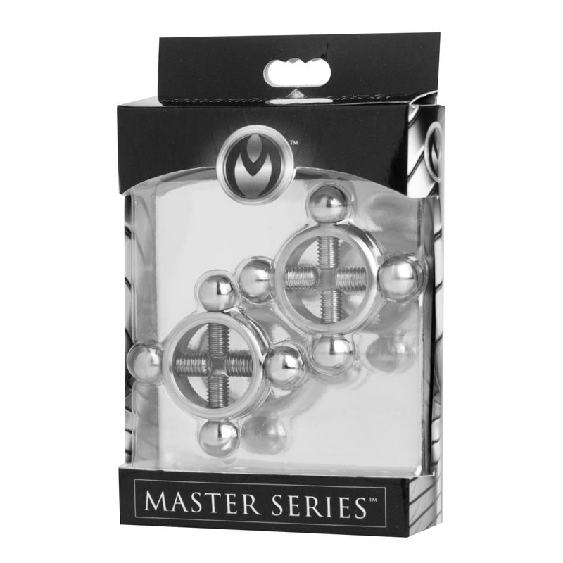 Rings Of Fire Stainless Steel Nipple Press Set image 1