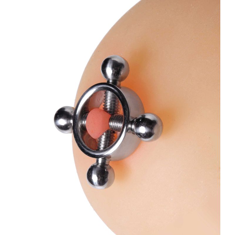 Rings Of Fire Stainless Steel Nipple Press Set image 2