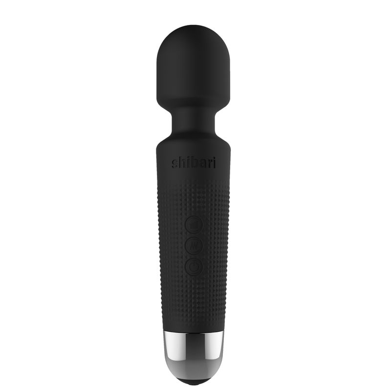 Shibari Mini Wand Halo 20X Black image 1