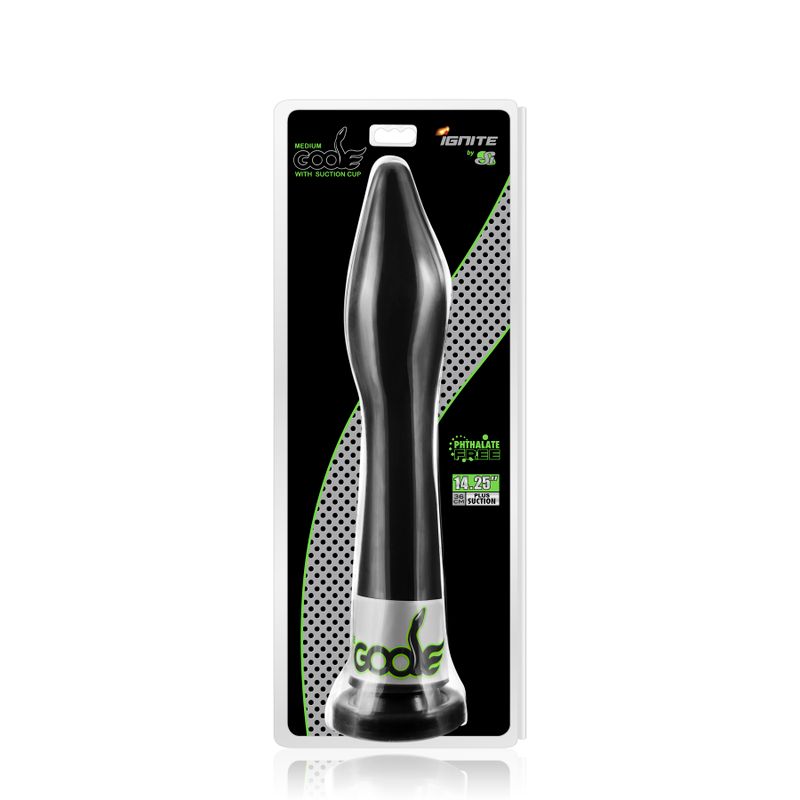 Goose Medium w Suction Black image 2