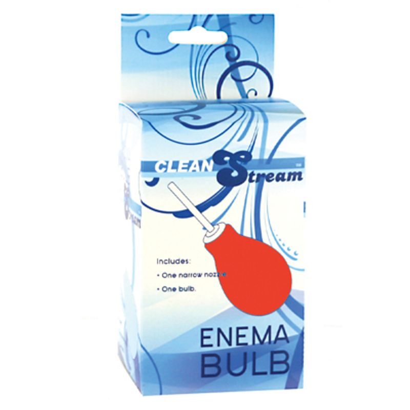 Bulb Anal Clean Enema Red image 1