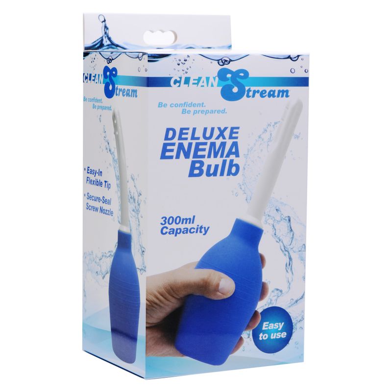 Deluxe Enema Bulb Blue image 1