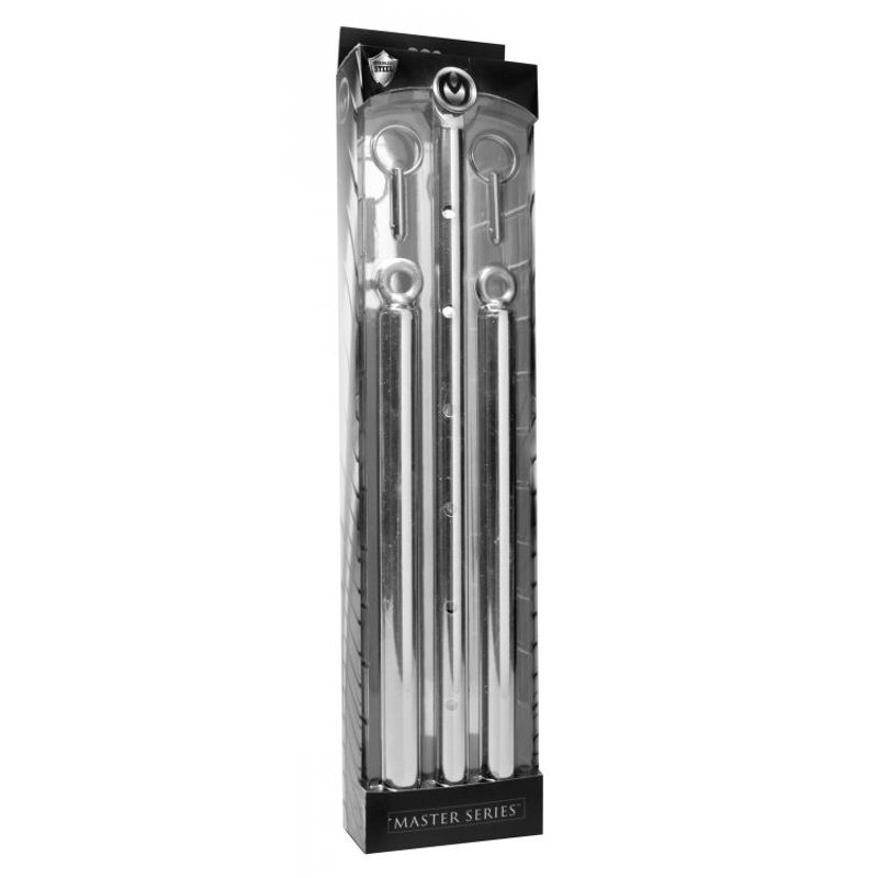 Adjustable Steel Spreader Bar Silver image 1