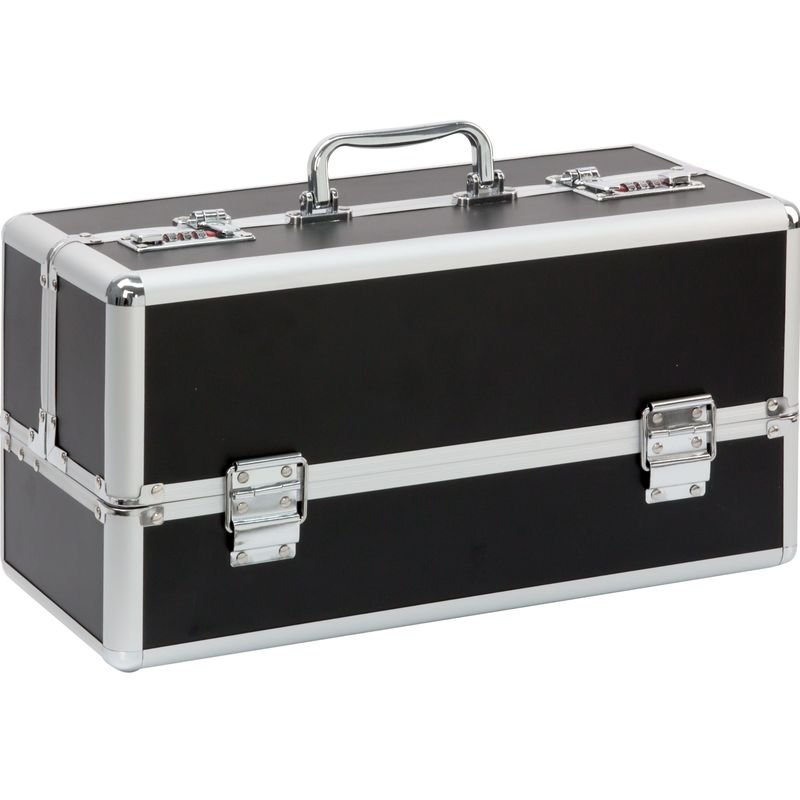 Lockable Large Vibrator Case Black image 1