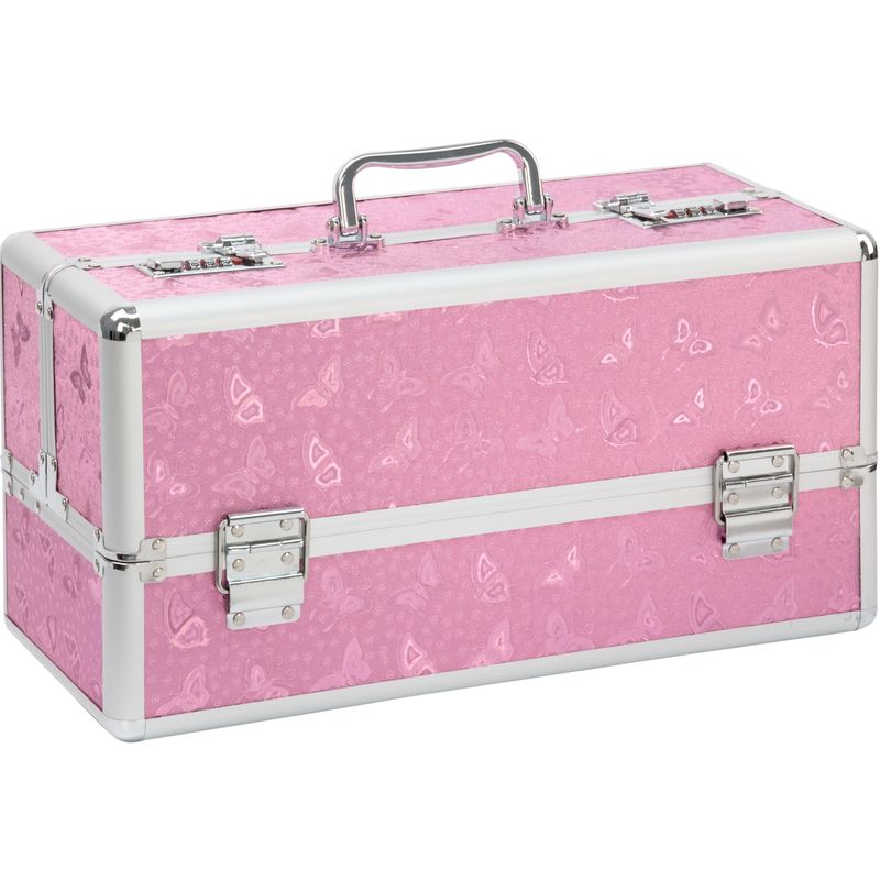 Lockable Large Vibrator Case Pink image 1