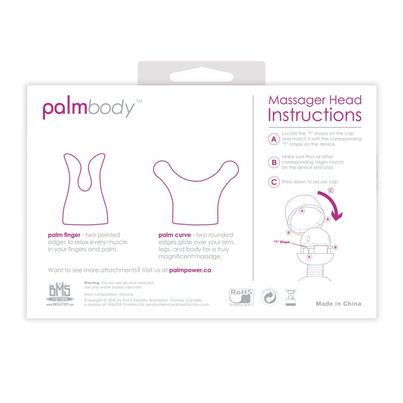 PalmBody Massager Heads (For use with PalmPower) image 3