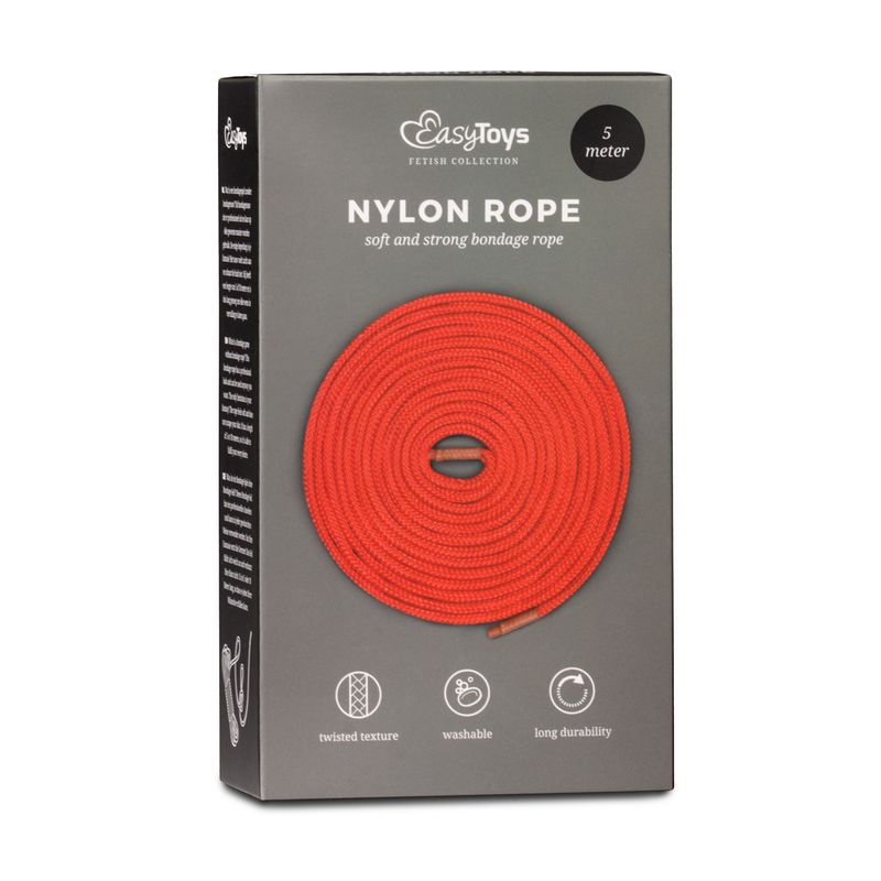 Bondage Rope 5m Red image 3
