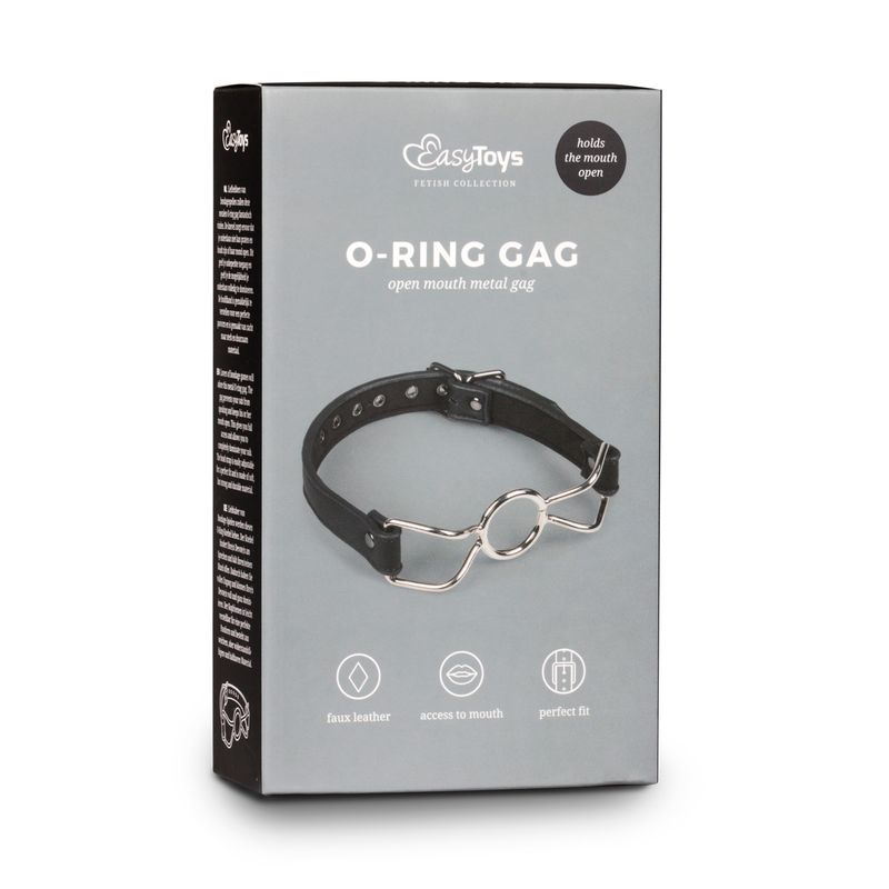 Metal O-Ring Mouth Gag image 3