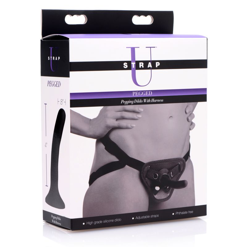 Pegging Dildo with Harness image 1