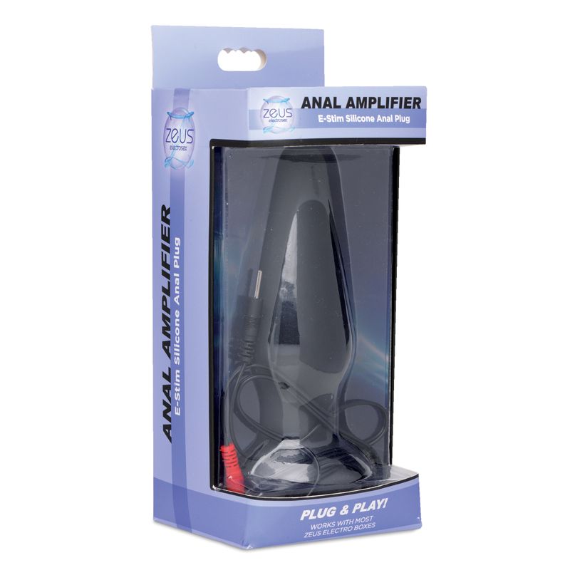 Zeus Anal Amplifier Silicone eStim Plug image 2