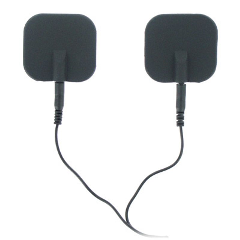 Zeus Deluxe Black Electro Pads 2 Pk image 1