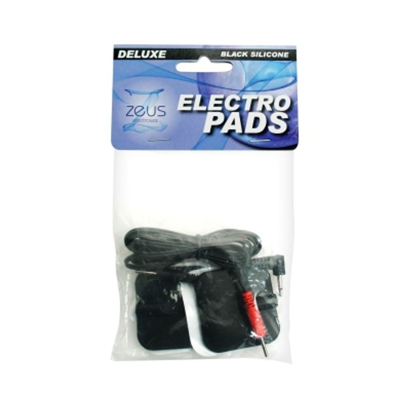 Zeus Deluxe Black Electro Pads 2 Pk image 2