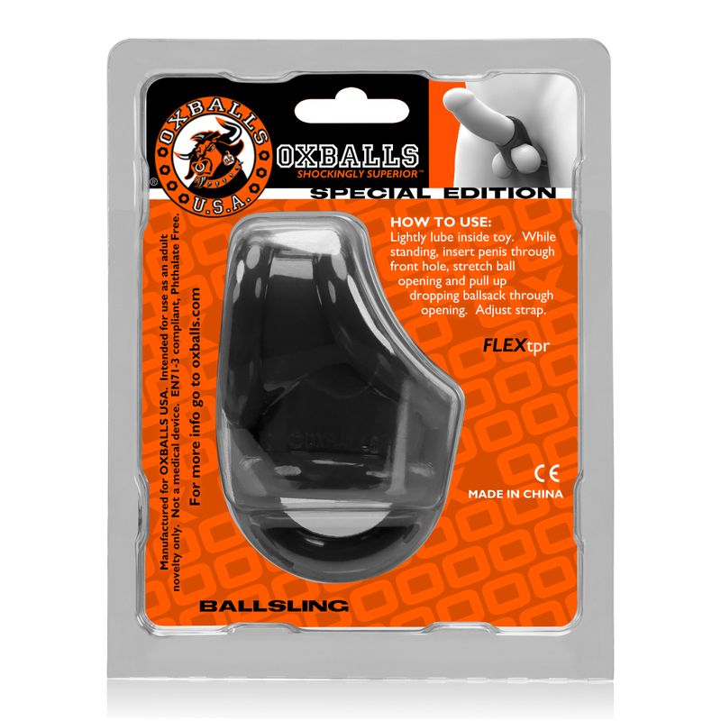 Ballsling Ball Split Sling Black image 2