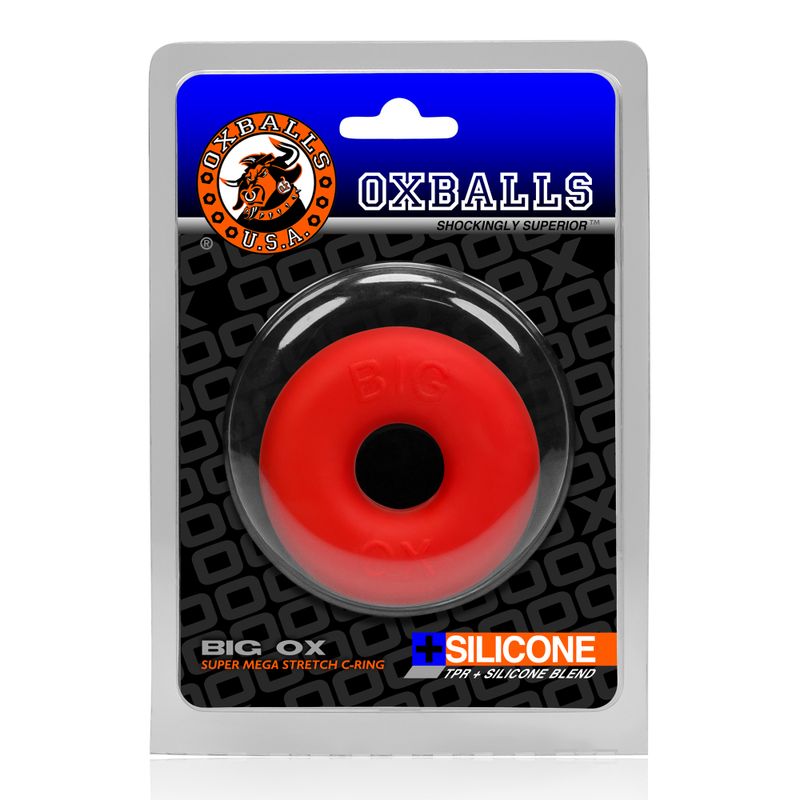 Big Ox Cockring Red Ice image 2