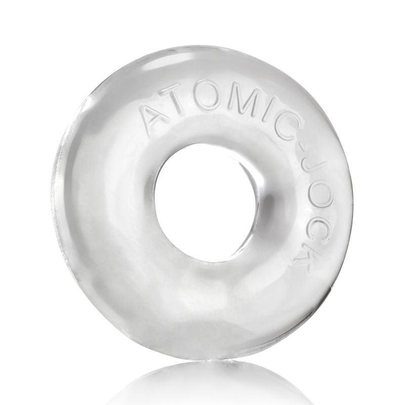 Donut 2 Cockring Large Clear image 1