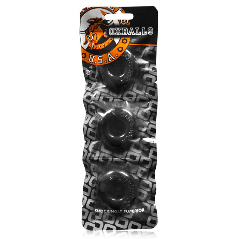 Ringer Cockring 3 Pc Black image 2
