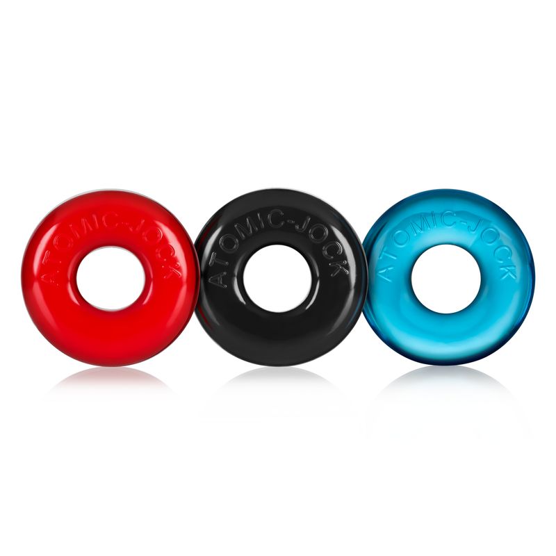 Ringer Cockring 3 Pc Multicolor image 1