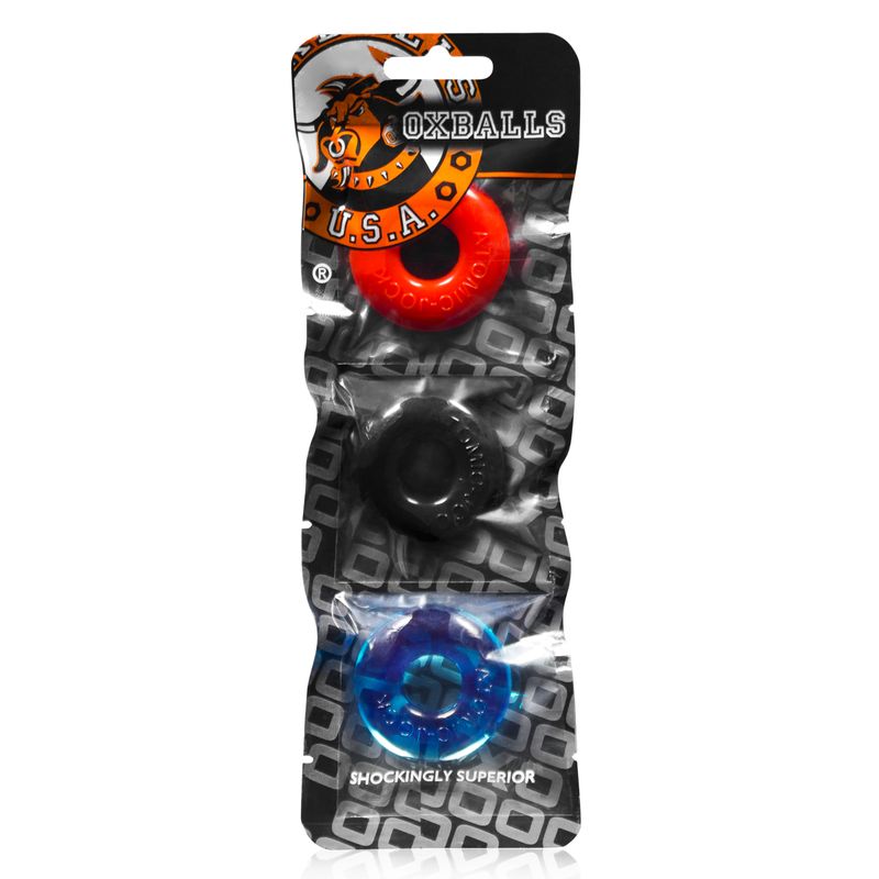 Ringer Cockring 3 Pc Multicolor image 2
