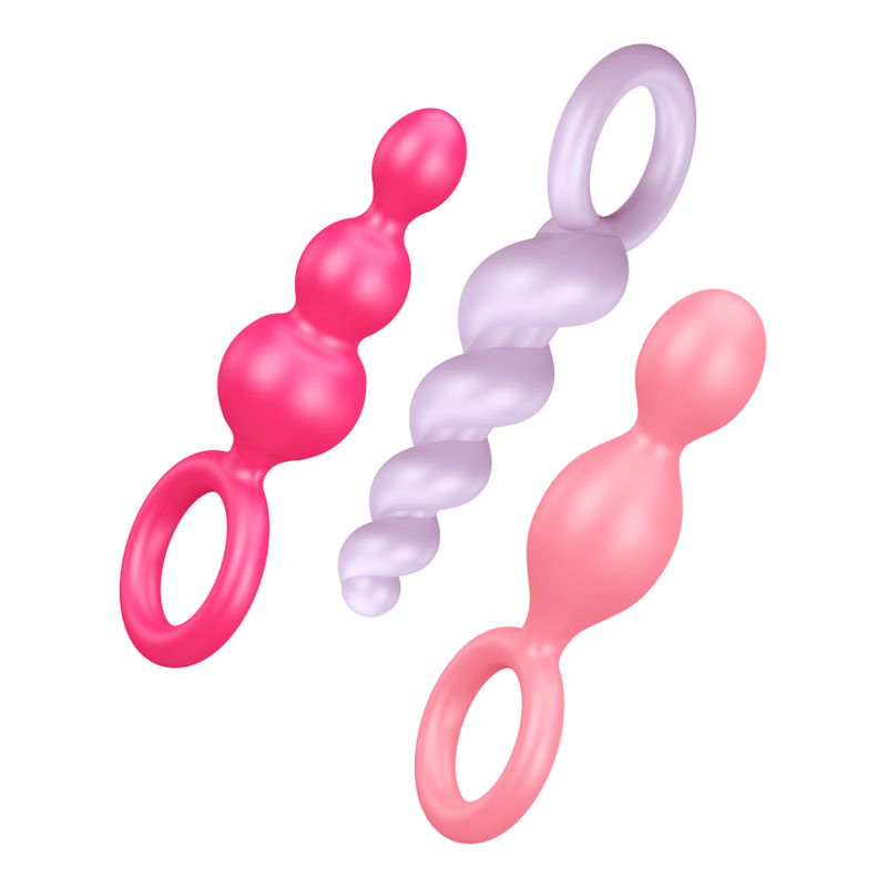 Satisfyer Plugs Booty Call 3 Pc Colour image 1
