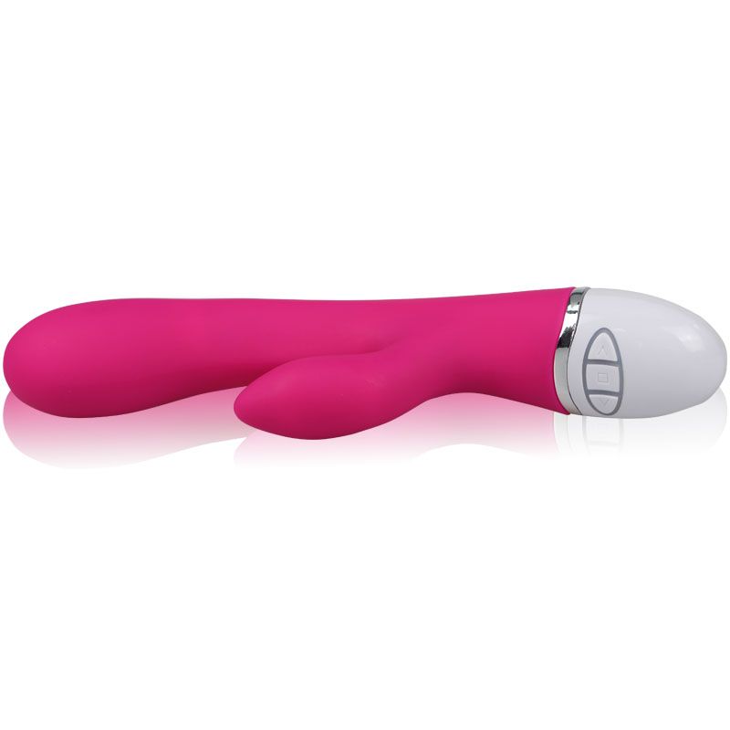 Dreamer 7 Mode Silicone Rechargeable Rabbit Vibrator Pink image 2