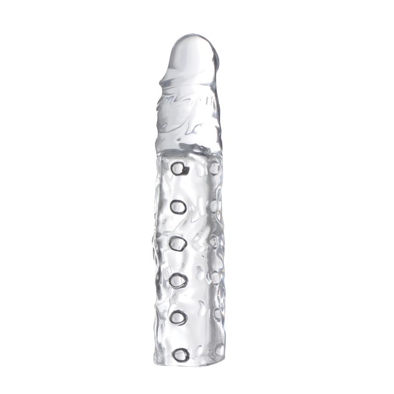3in Clear Penis Enhancer Sleeve image 2