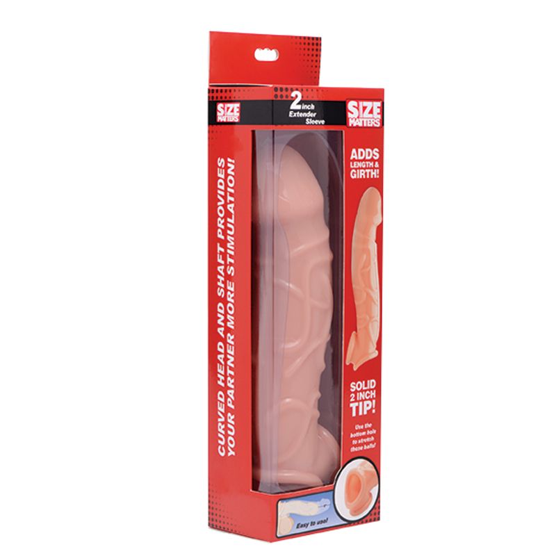 2in Extender Sleeve Flesh image 1