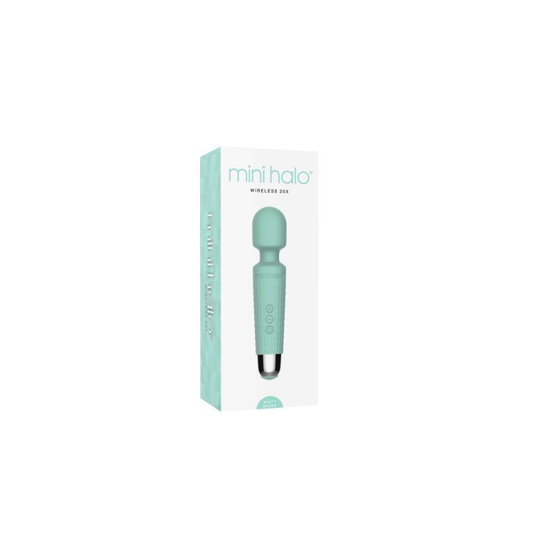Shibari Mini Wand Halo 20X Minty Green image 3