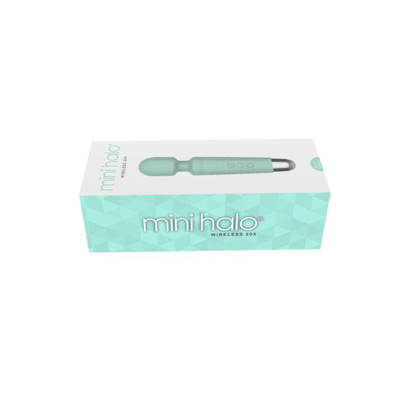 Shibari Mini Wand Halo 20X Minty Green image 4