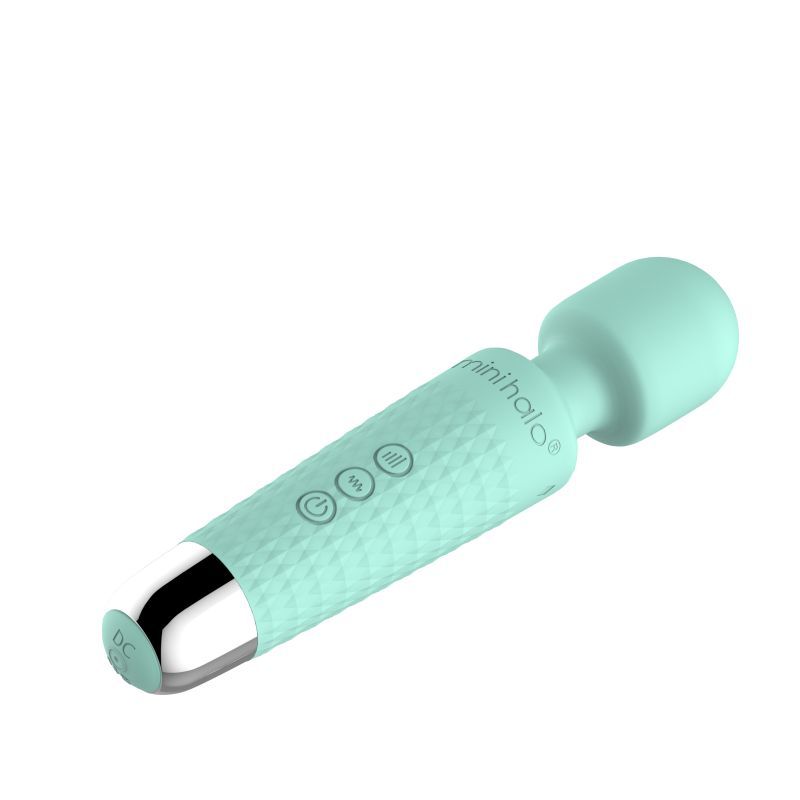 Shibari Mini Wand Halo 20X Minty Green image 5