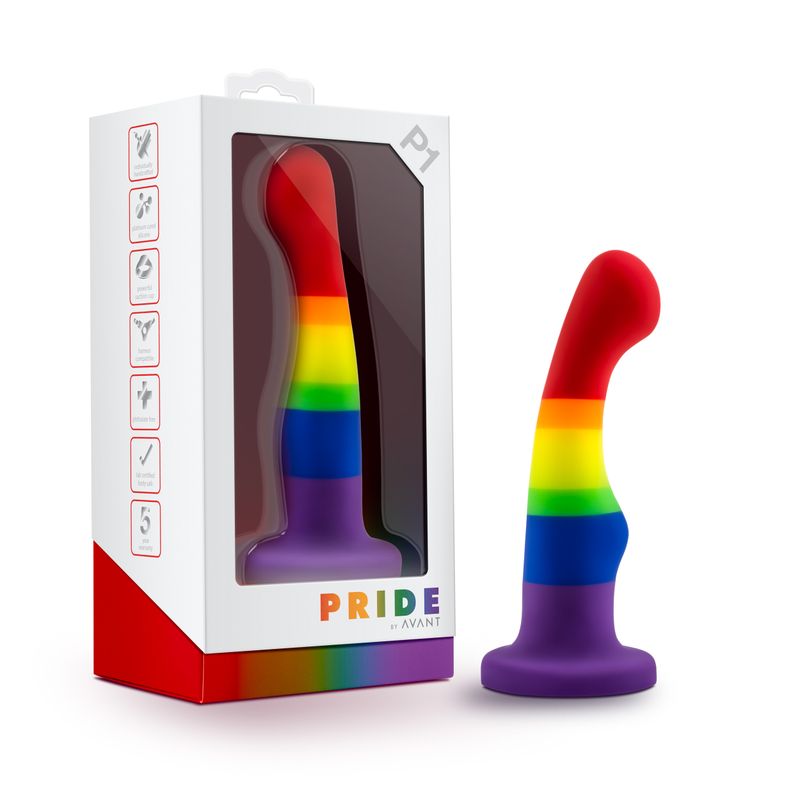Avant Pride P1 Freedom Silicone Dildo image 1