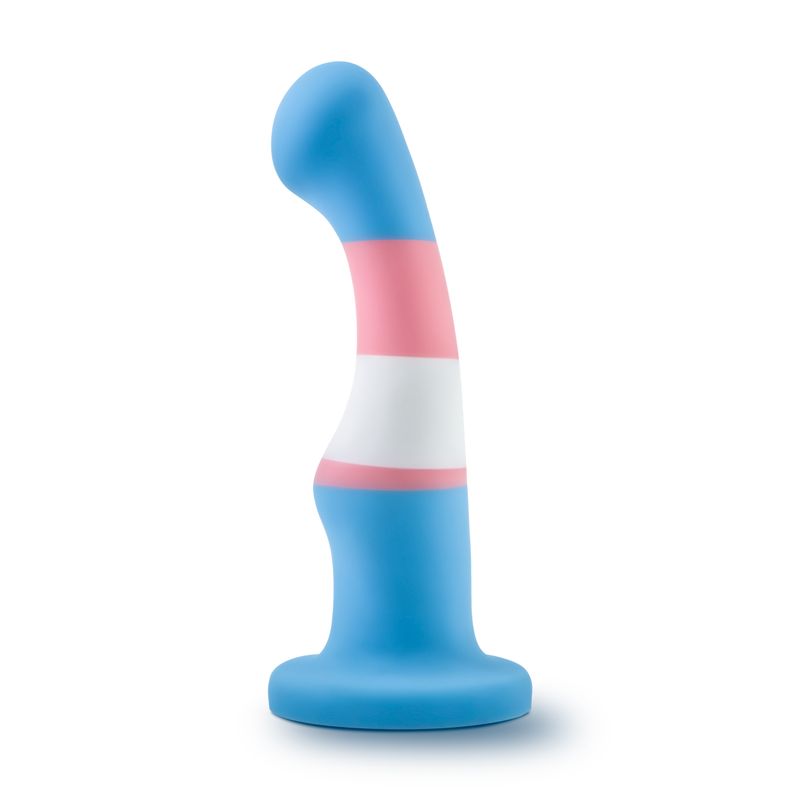 Avant Pride P2 True Blue Silicone Dildo image 3