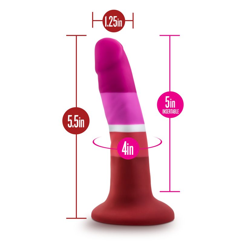 Avant Pride P3 Beauty Silicone Dildo image 7