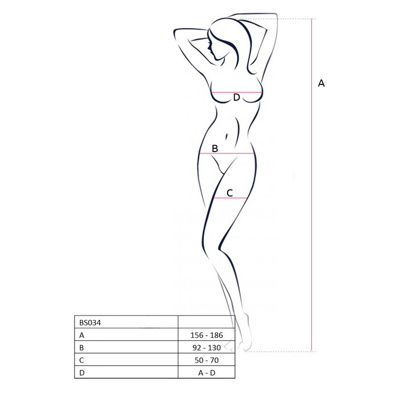 Bodystocking BS034 BLK image 3