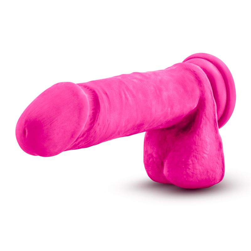 Au Naturel Bold Hero 8in Dildo Pink image 3