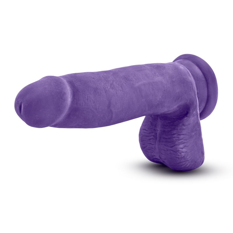 Au Naturel Bold Pleaser 7in Dildo Purple image 3