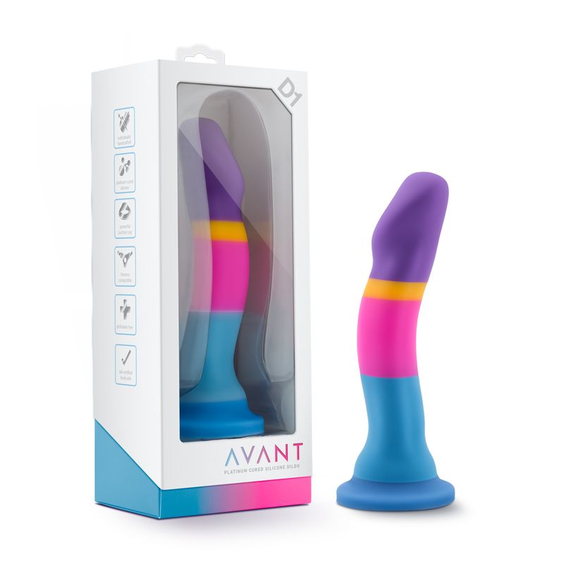 Avant D1 Hot n Cool Silicone Dildo image 1