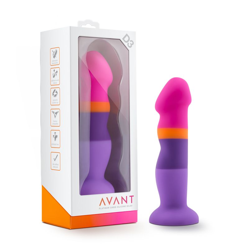 Avant D3 Summer Fling Silicone Dildo image 1