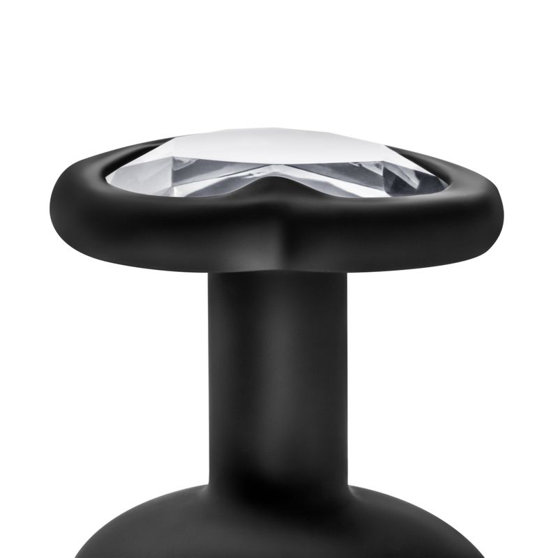 Luxe Bling Plugs Training Kit Black With Clear Gems image 6
