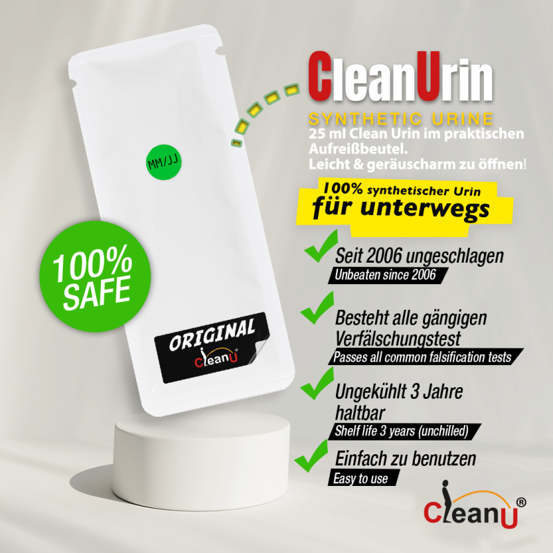 CleanUrin 25ml image 1