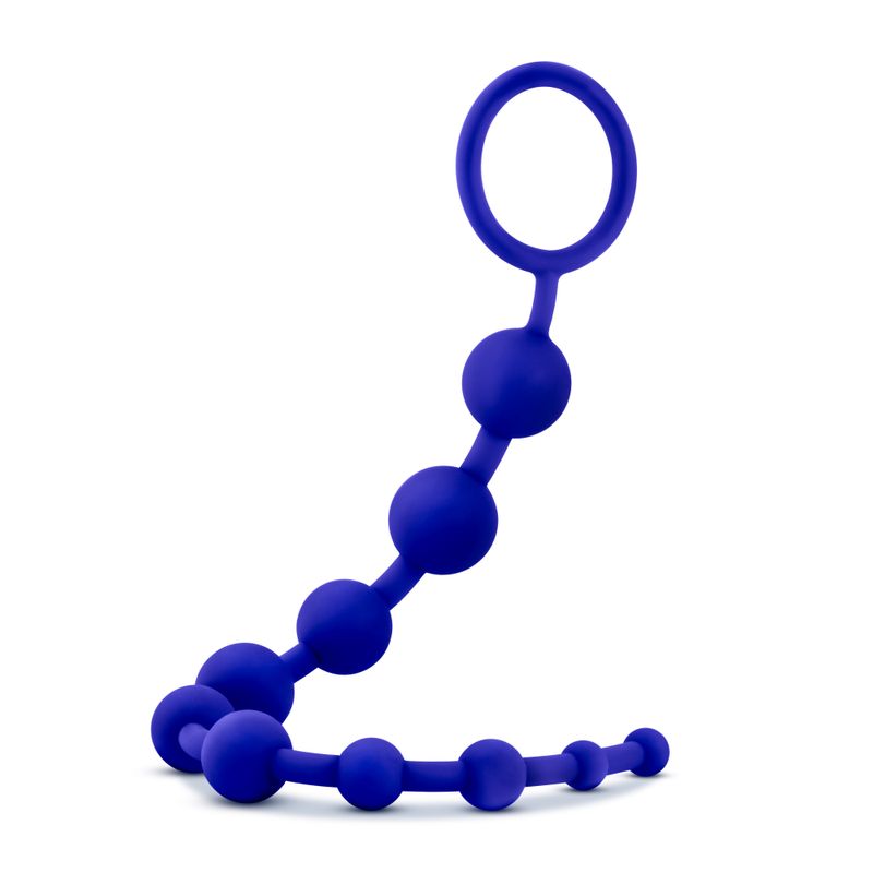 Luxe Silicone 10 Beads Indigo image 4