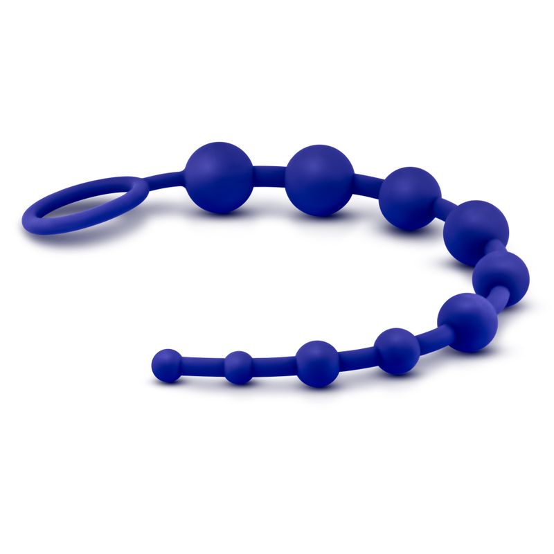 Luxe Silicone 10 Beads Indigo image 5