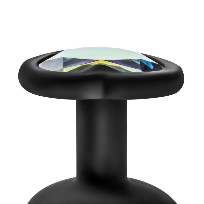 Luxe Bling Plugs Training Kit Black With Rainbow Gems image 4